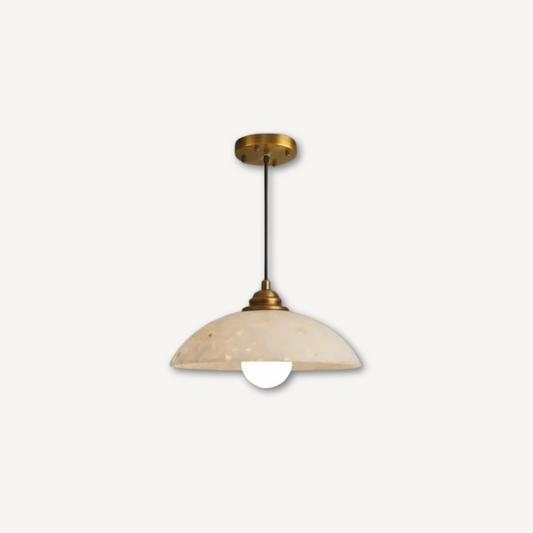 ADRIENNE| White Marble Pendant Light