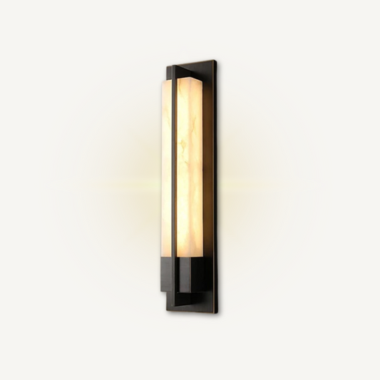 Vittoria | Copper Alabaster Single Scone Wall Lamp