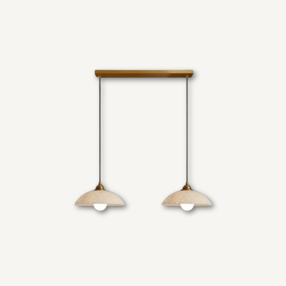 ADRIENNE| White Marble Pendant Light