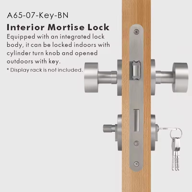 BESSEL | Standard Doorknob Handle Set