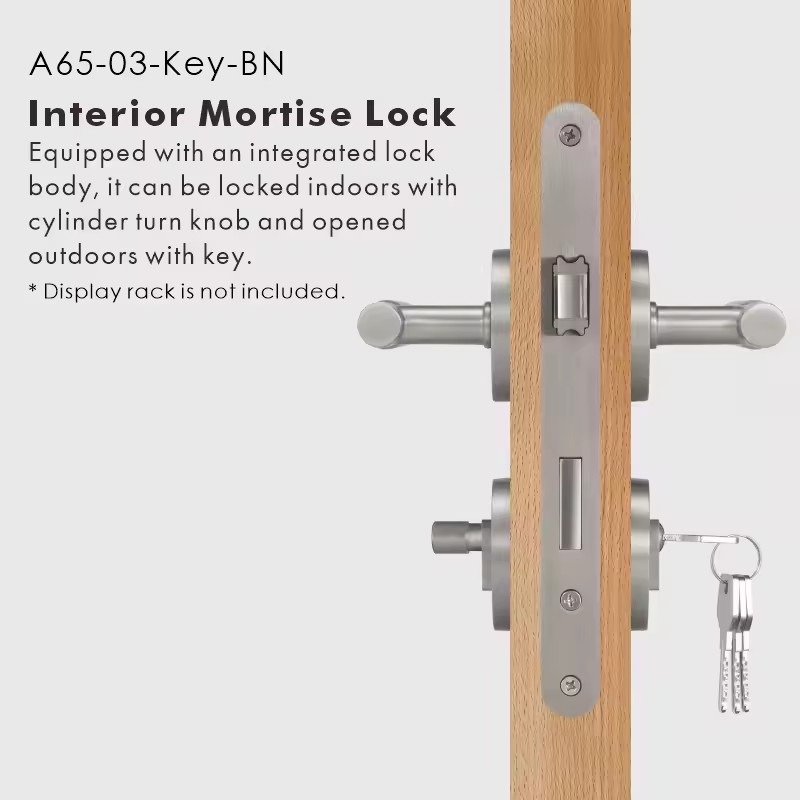 CAMILLE | Linear Door Lever Handle Set