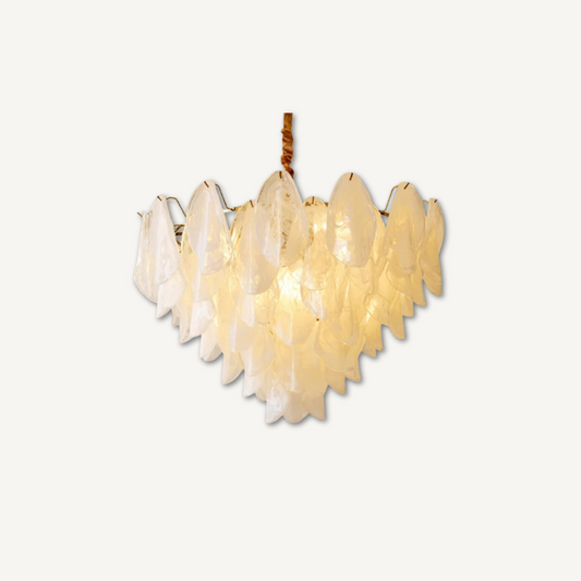 COLETTE| French Vintage Glass Chandelier