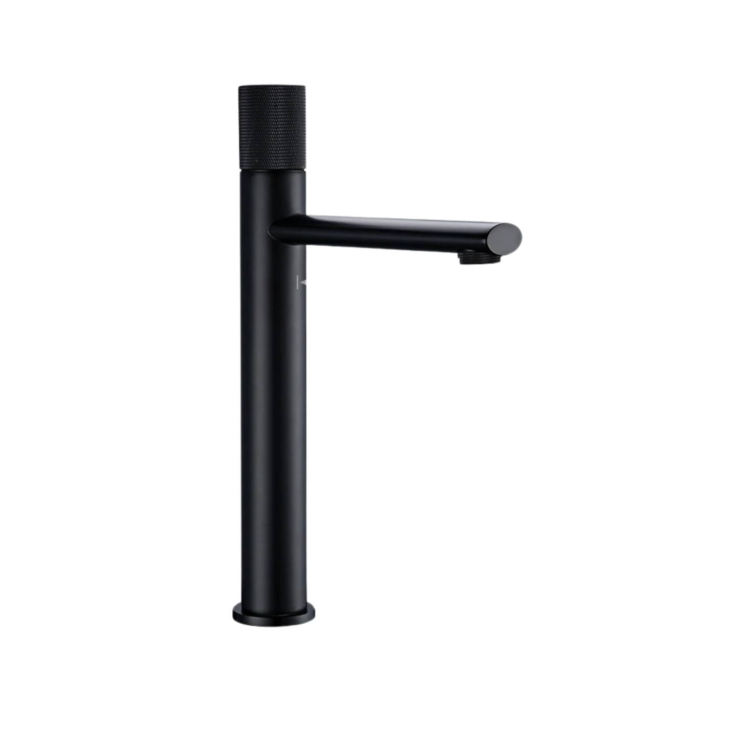 ARTHUR | Matte Black Knurled Basin Faucet