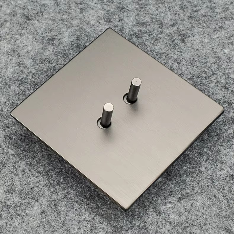 HARLOW | Silver Switch Plate