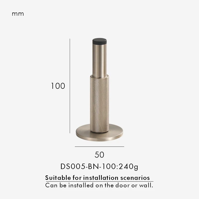 Door stopper dimensions and specifications diagram