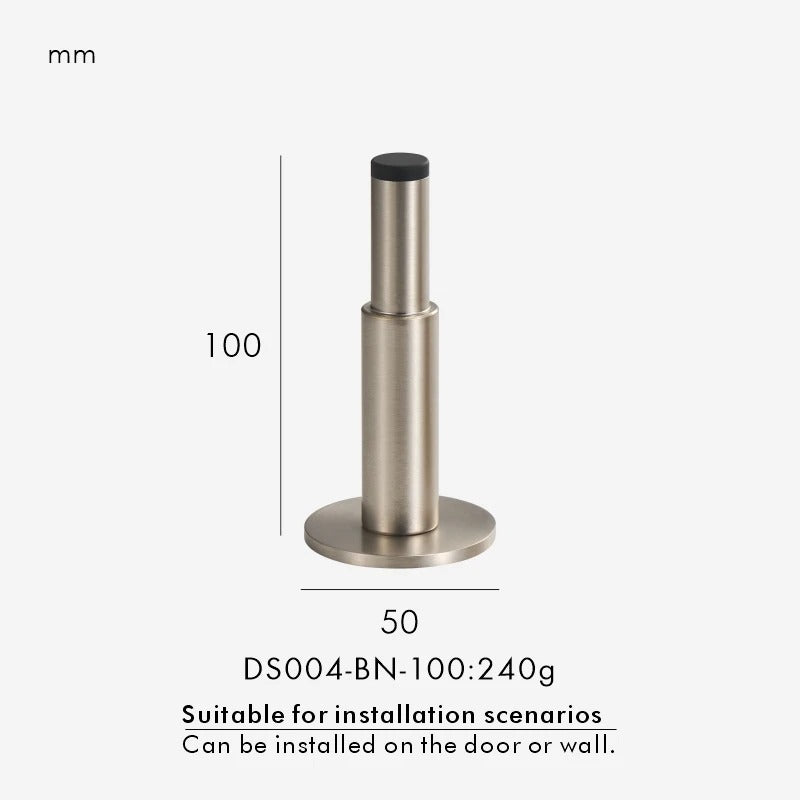 Door stopper dimensions and specifications diagram