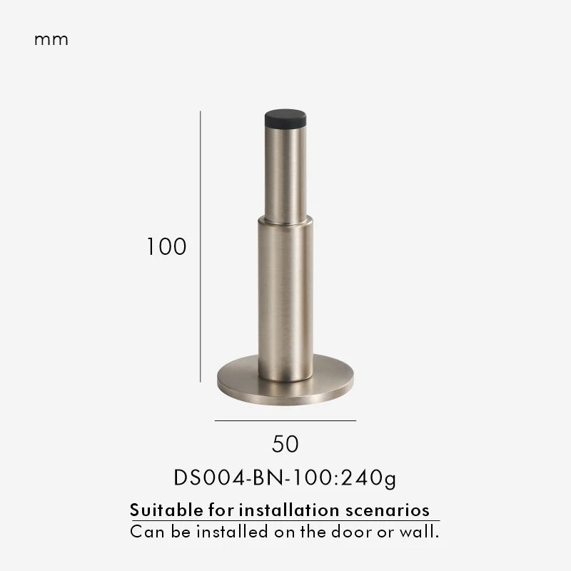 Door stopper dimensions and specifications diagram
