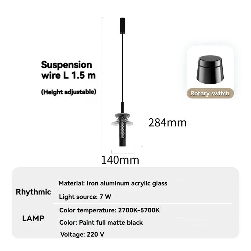 ADRIEL| Glass Pendant Light