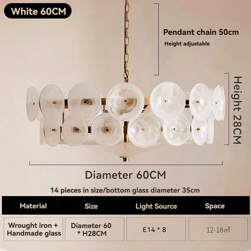 ALESSANDRO| Murano Chandelier