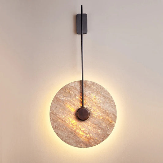 CELINE| Travertine Wall Lamp