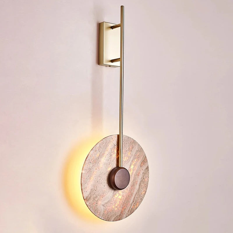 CELINE| Travertine Wall Lamp