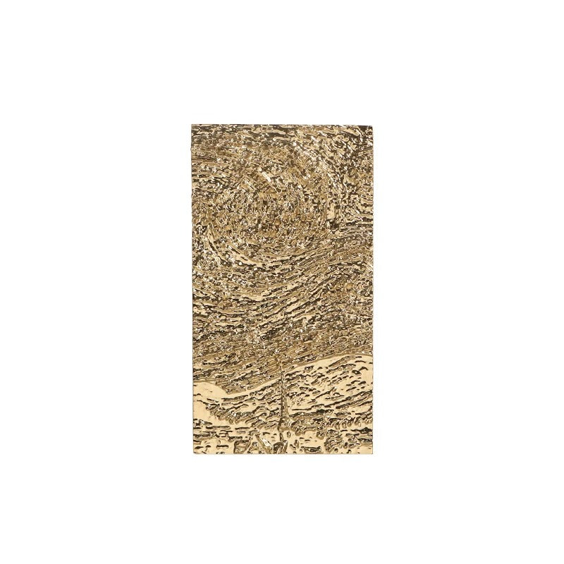 Dimensions diagram for SIDNEY rectangle double door antique brass handle with projection and fixing measurements