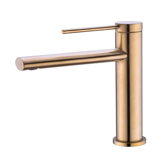 OSCAR |  Rose Gold Deck Mounted Single Handle Bathroom Sink Mixer Faucet