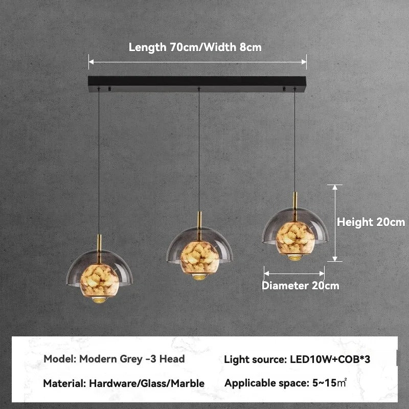 LUCIA| Italian Alabaster Pendant Light