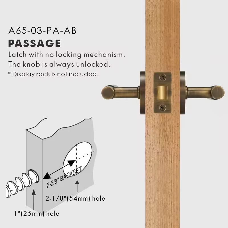 CAMILLE | Linear Door Lever Handle Set