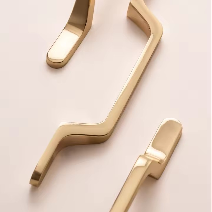 Finley gold cabinet pulls dimensions and size reference for kitchen and bathroom cabinetry