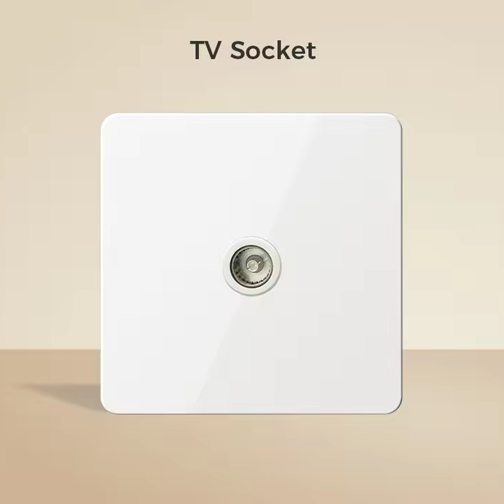 ELIOTT | White Carved Lever Toggle Switch