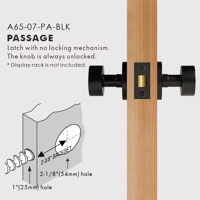 BESSEL | Standard Doorknob Handle Set