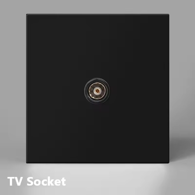 HARLOW | Matte Black Switch Plate