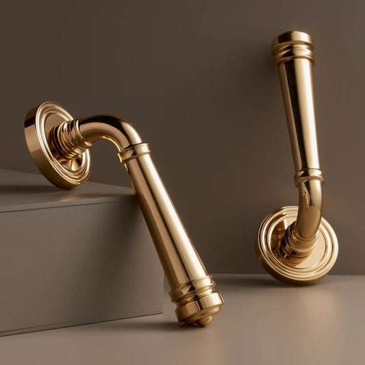 AURELIA | French-Italian Solid Brass Interior Door Handle