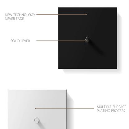 HARLOW | Matte Black Switch Plate