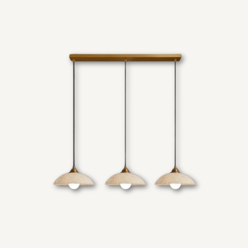 ADRIENNE| White Marble Pendant Light