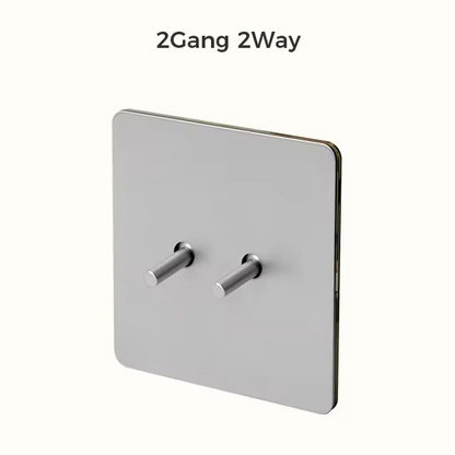 HARLOW | Silver Switch Plate