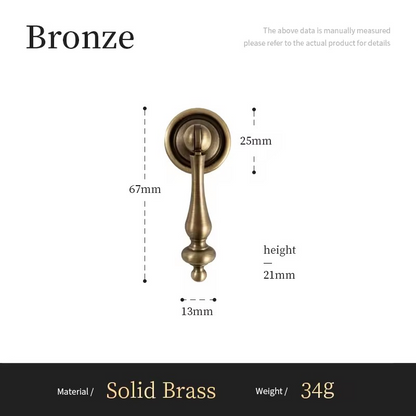 WINDSOR | Antique Brass Pendant Handles