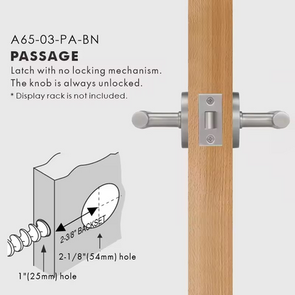 CAMILLE | Linear Door Lever Handle Set