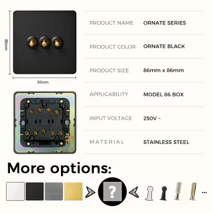 CAMDEN | Retro Light Switch