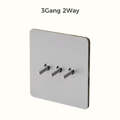 HARLOW | Silver Switch Plate