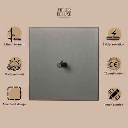 HARLOW | Stainless Steel Switch Plate