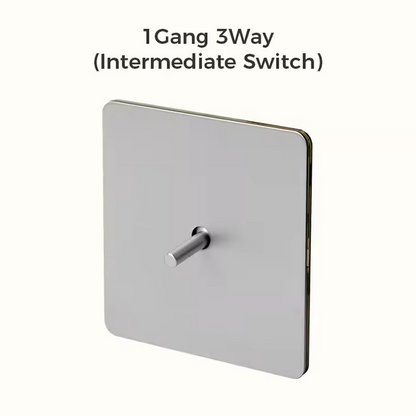 HARLOW | Silver Switch Plate