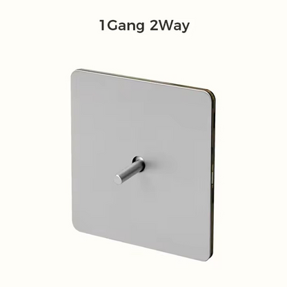 HARLOW | Silver Switch Plate
