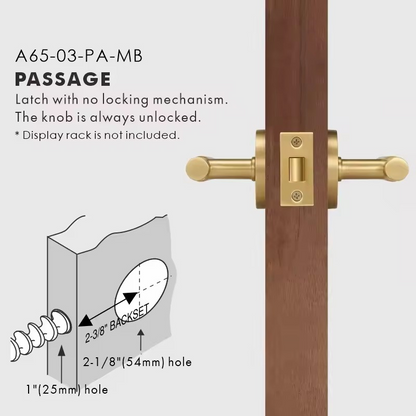 CAMILLE | Linear Door Lever Handle Set
