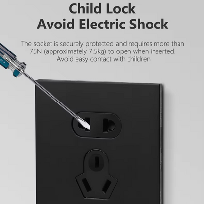 HARLOW | Matte Black Switch Plate