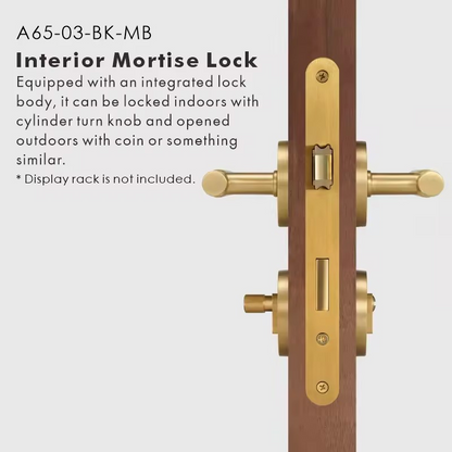 CAMILLE | Linear Door Lever Handle Set