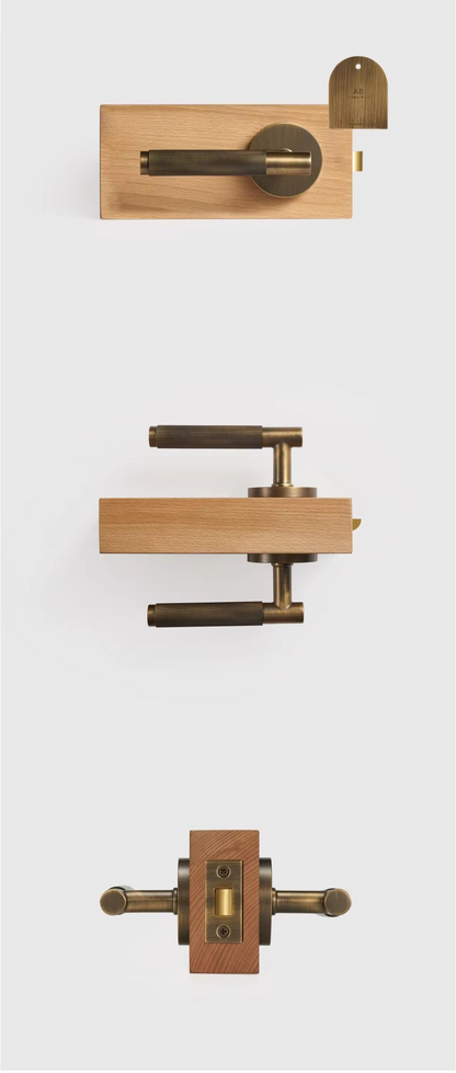 CAMILLE | Linear Door Lever Handle Set