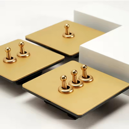 CAMDEN | Gold Toggle Switch