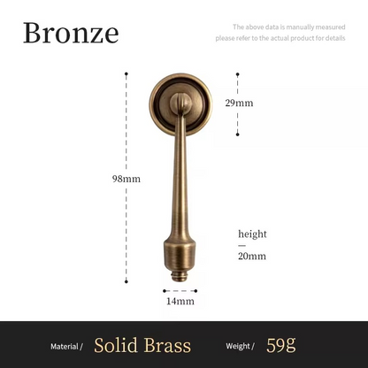 DARCY cabinet pull in a darker oil-rubbed bronze colour and finish variant
