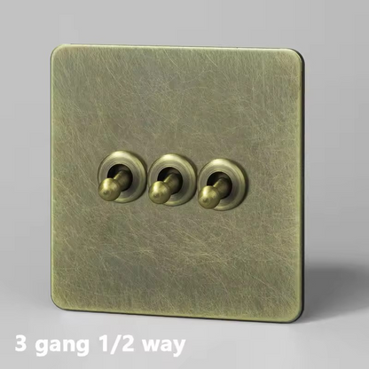 CAMDEN | Bronze Vintage Toggle Switch