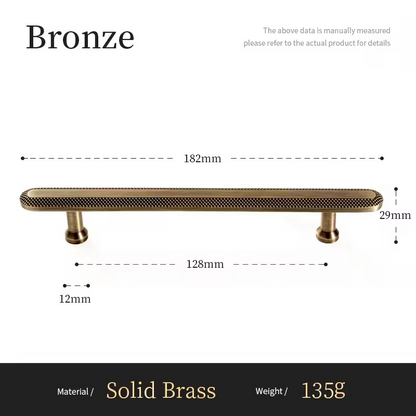 ARDEN | Knurled Antique Bronze Pull
