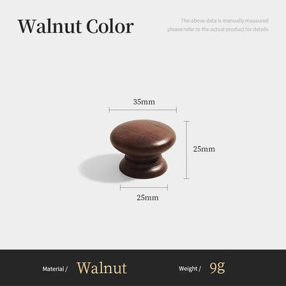 TAY | Walnut Wood Knobs & Pulls