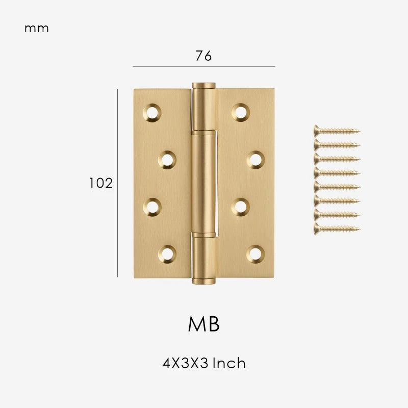 4 Inch Smooth Interior Door Hinge