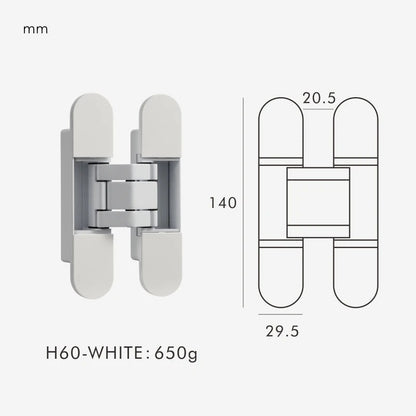 Invisible Concealed Door Hinge