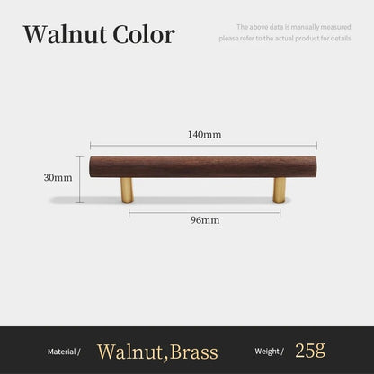 TAY | Walnut Wood Knobs & Pulls