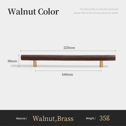 TAY | Walnut Wood Knobs & Pulls