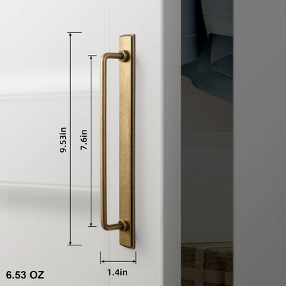 TONI | Antique Brass Handle with Backboard