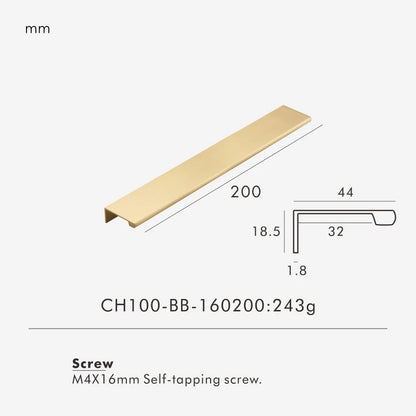 ERIN | Lip Pull Handle
