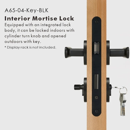 BASIL | Solid Brass Door Lever Handle Set